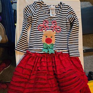 Girls size 5 holiday dress